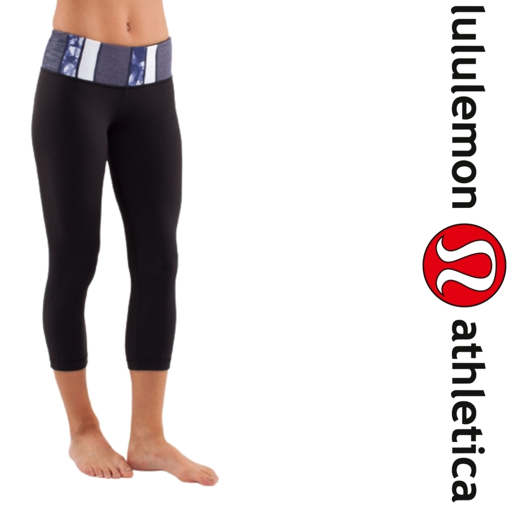 Lululemon Wunder Under Crop - Black